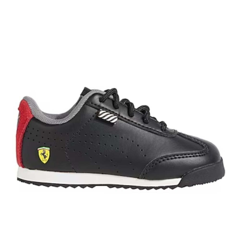 FERRARI X PUMA Scuderia Ferrari Roma Via Perf Little Kids' Motosport shoes 9c